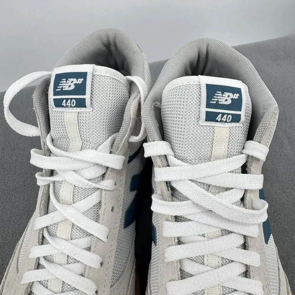 New Balance Numeric 440 High Mens 11 Cream Teal Gum Skate Shoes NM440HZA